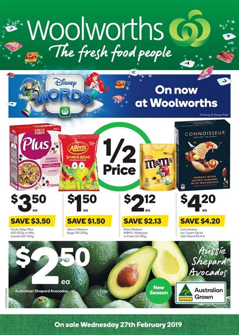 woolworths catalogue south australia